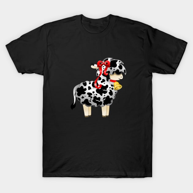 Cow Alpaca T-Shirt by TakeTheLlama